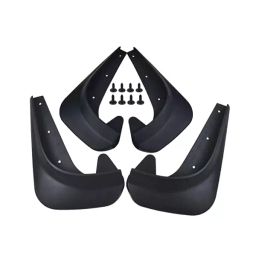 Automoto Cup Type Mud Flaps Splash Guard Front & Rear for Skoda Yati (Set of 4) image 2