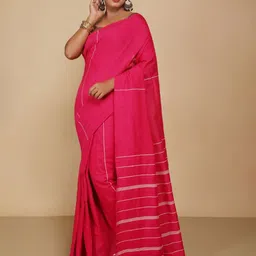 BENGAL HANDLOOM Woven Design Art Silk Taant Saree-image-60