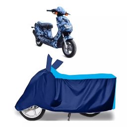 Auto Pearl Two Wheeler Cover for Hero Electric Electric AXLHE-20 - Cyan, Blue-image-98