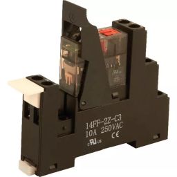 Hongfa Europe GMBH RMTFL Series Interface Relay DIN Rail Mount 24V ac Coil DPDT 2-Pole 16A Load, 2RMTFL-24A-3-image-67