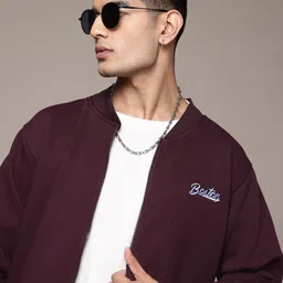 The Roadster Lifestyle Co. Men Zipper Sweatshirt-picture-11