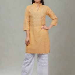 Mytrendzs Women Beige Kurtas-picture-11
