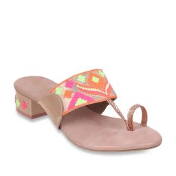 Metro Women's Rose Gold Toe Ring Sandals-image-60