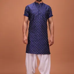SHIWAM ETHNIX Men Ethnic Motifs Printed Kurta-picture-48