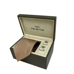 The Tie Hub Men Accessory Gift Set of Tie, Cufflinks Comes with a box-image-49