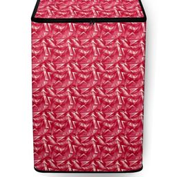The Furnishing Tree Washing Machine Cover Frieze Pattern Red Compatible for Whirlpool 7 Kg Fully-Au-image-55