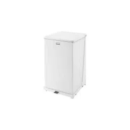 RUBBERMAID DefendersÂ® 95L Pedal Galvanised Steel Waste Bin, FGST40EPLWH-picture-26