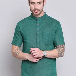 Enchanted Drapes Men Thread Work Kurta-picture-27