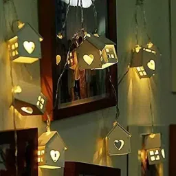NSCC 3 W Plastic Battery Powered LED String Light Warm White 16 LEDs, 3R-FR5W-URQG-12