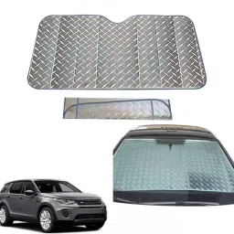 Auto Pearl F82 Dashboard Sun Shade Cover with Suction Cup for Land Rover Discovery Sport (Grey)-39