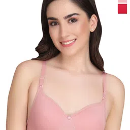 Liigne Pack Of 2 Full Coverage All Day Comfort Lightly Padded Everyday Bra-picture-2