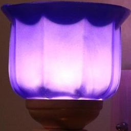 Somil Premium Designer Glass Wall / Night Lamp Elegant & Stylish Dcor Accent for Modern Interiors, color- Blue, Size- 20 X 25 X 17.5 CM-image-60