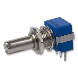 Bourns POTENTIOMETER, LINEAR, 500KOHM, 10%, 2W Model No - 93R1A-R22-A23L-image-60
