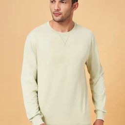 Byford By Pantaloons Mint Green Cotton Slim Fit Sweatshirt-picture-41
