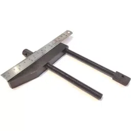 A.D INTERNATIONAL Tool Maker Parallel Clamp with 5 inch (125 mm) Jaw Width and Threaded Screw Handle for DIY and Craft Machine, 4R-NMBP-ZKPX image 3