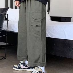 KPOP Men Relaxed Fit Trousers-picture-35