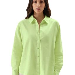 The Souled Store Light Green Shirt-image-127