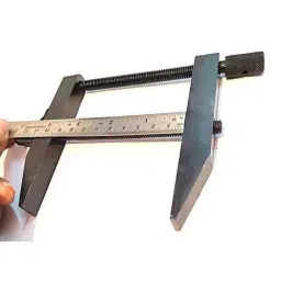A.D INTERNATIONAL Tool Maker Parallel Clamp with 5 inch (125 mm) Jaw Width and Threaded Screw Handle for DIY and Craft Machine, CJ-H3UM-IOGP image 4