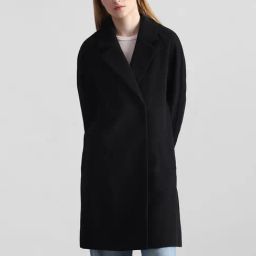 Only Black Regular fit Coat-image-38