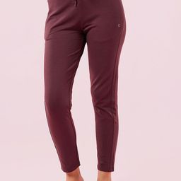 Enamor Slim Fit Mid RiseAnkle length Lounge Pant-image-32