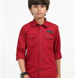 Rocket Science Boys Classic Slim Fit Casual Shirt-image-61