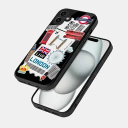 macmerise Quirky Printed iPhone 16 Bumper Case Mobile Accessories-37