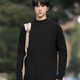 StyleCast x Revolte Men Speckled Woollen Longline Pullover-image-72