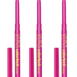 LOTUS Make-up Set Of 3 Colorkick Intense Black Kajal-0.35g Each-9