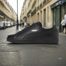 Puma Smashic Unisex Black Sneakers-picture-37