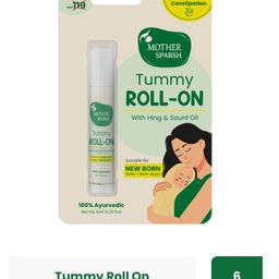 Mother Sparsh Tummy Roll On for Babies with Hing & Saunf Oil - 6 ml-10