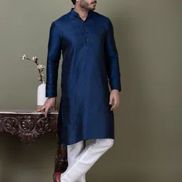 DEVOILER Men Regular Kurta with Pyjamas-image-39