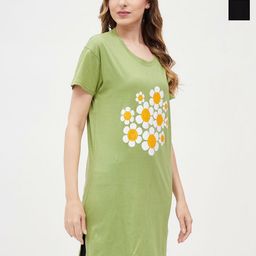 Dreambe Women 2 Printed Applique T-shirt-picture-31