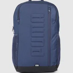 Puma Unisex Brand Logo Embossed Backpack-5