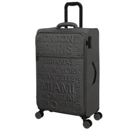 it luggage Citywide Grey Medium 24 inches Softsided Luggage Trolley with TSA Lock-picture-5