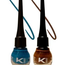 KINDED Liquid Eye Liner Teal Green & Chocolate Brown Combo-picture-32