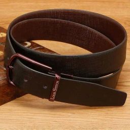 Louis Stitch Multicolored Spanish Leather Rosewood Buckle Reversible Formal Belt-image-105