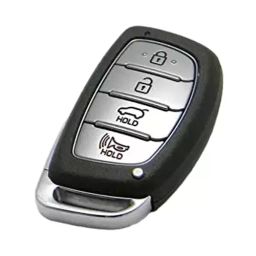Auto Pearl Silicon Key Cover for Alcazar, Creta, Venue, i20 Tucson, Elantra( Smart Push Key)-44