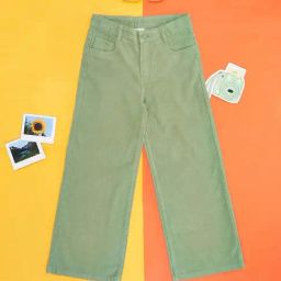 Pantaloons Junior Green Regular Fit Trousers-image-25