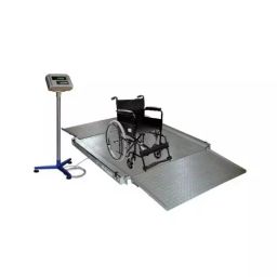 Aczet Stainless Steel Platform Wheelchair Scale 300 Kg Capacity and 100 g Readability, CTG 300PC-image-20