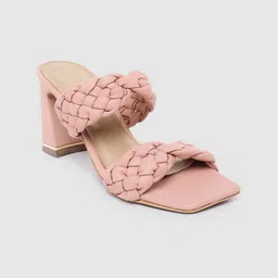Inc 5 Women Textured Open Toe Heels-17