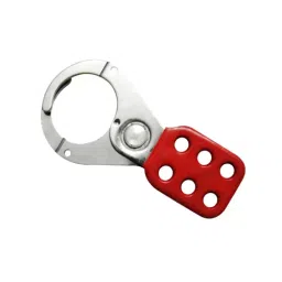 LISC Metal Safety Lockout Hasp Premier Red, LISC-PVH-R-16