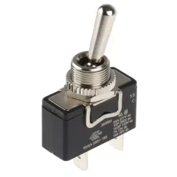 ARCOLECTRIC (BULGIN LIMITED) Toggle Switch Panel Mount On-Off SPST Tab Terminal 250 V AC, C3900BAAAA-picture-44