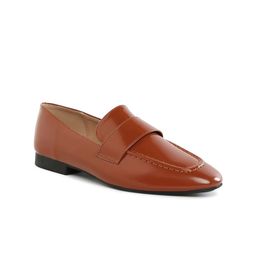 London Rag Women Textured Leather Loafers-51