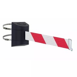 Tensator Black Plastic Retractable Barrier 4.6m Red White Tape, 897C-33-D3-WCTE-picture-10