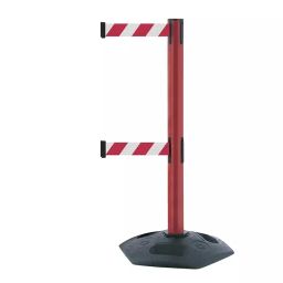 Tensator Red Plastic Retractable Barrier 3.65m Red White Tape, 886T2-21-D3-picture-41