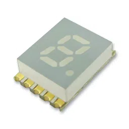 KINGBRIGHT Disp, Smd, 0.2", Cmn Cathode, Green, KCSC02-102-22