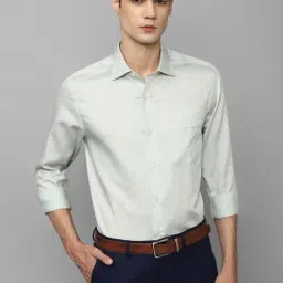 Louis Philippe Gods & Kings Grey Cotton Regular Fit Checks Shirt-picture-45