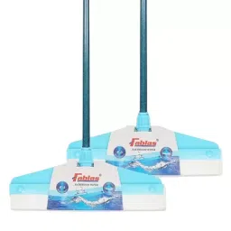 Fablas Bathroom Wiper 30 cm Blue (Pack of 2)-picture-16
