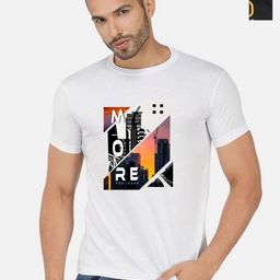 GLOBAL NOMAD Men 2 Printed Bio Finish Applique T-shirt-image-74