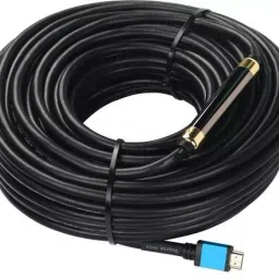 Techut 50 Metre Copper Braided 4K 3D 1080P Resolution Gold Plated 1.4V2.0V HDMI Cable Black with IC Booster for Computer, Gaming Console-28